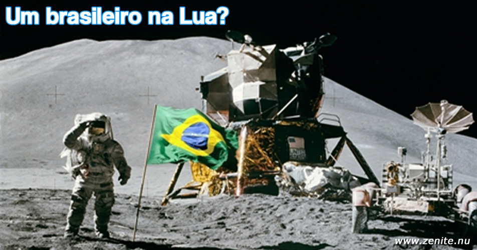 Um brasileiro na Lua